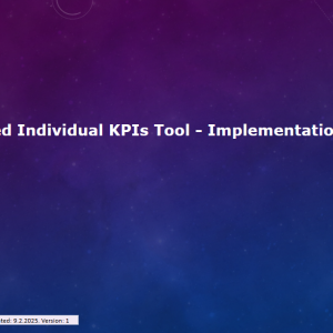 Integrated Individual KPIs