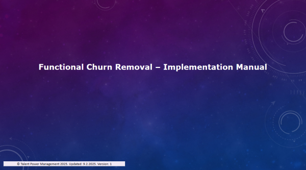 Organizational Churn Removal Grid