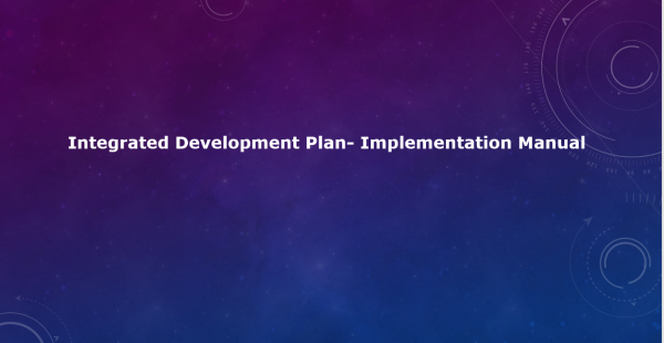 Integrated Development Plan