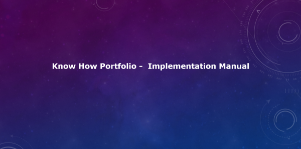Know How Portfolio Matrix