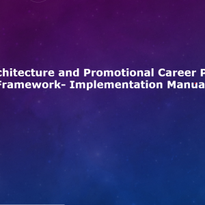 Job Architecture and Promotional Career Pathing Matrix (organizational and functional)