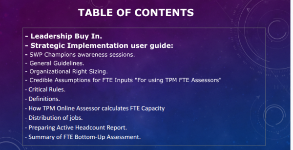 FTE Capacity Assessors " 3 products" - Image 2