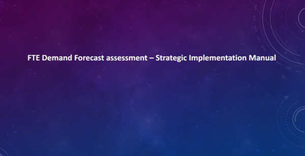 FTE Demand Forecast Assessors "3 products"