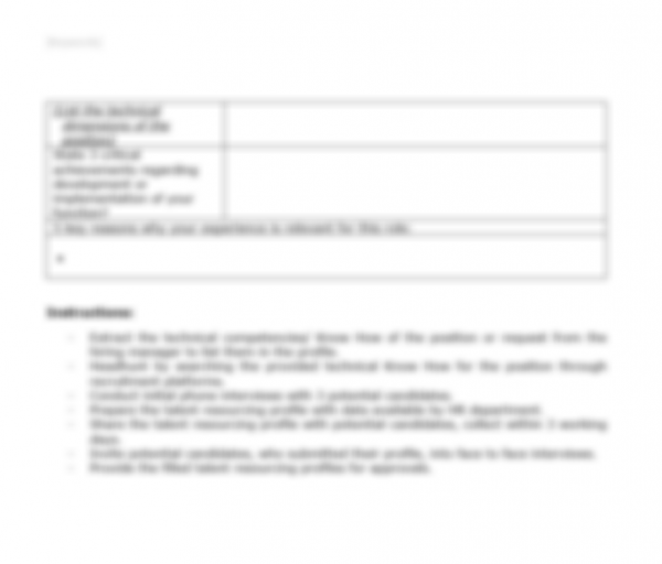Talents Resourcing Profile - Image 4