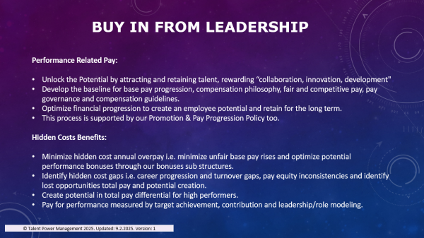 Annual Pay Review "PRP System" - Image 3